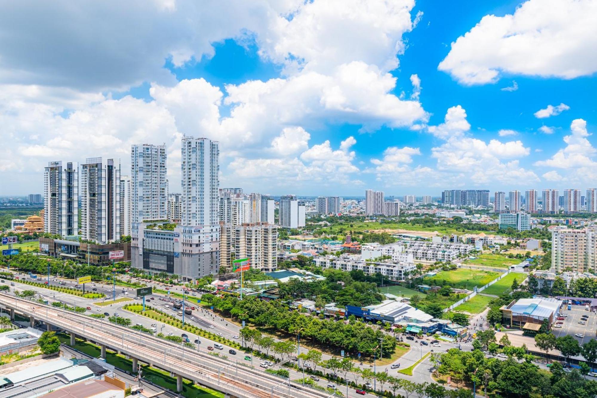 Ambihome 2Br 2Wc In Masteri Thao Dien District 2 โฮจิมินห์ซิตี้ ภายนอก รูปภาพ